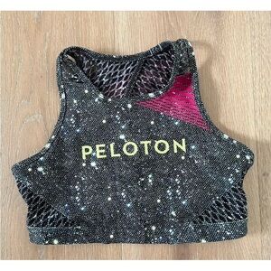 Peloton Girls Night Out High Neck Sports Bra Size Small *G10